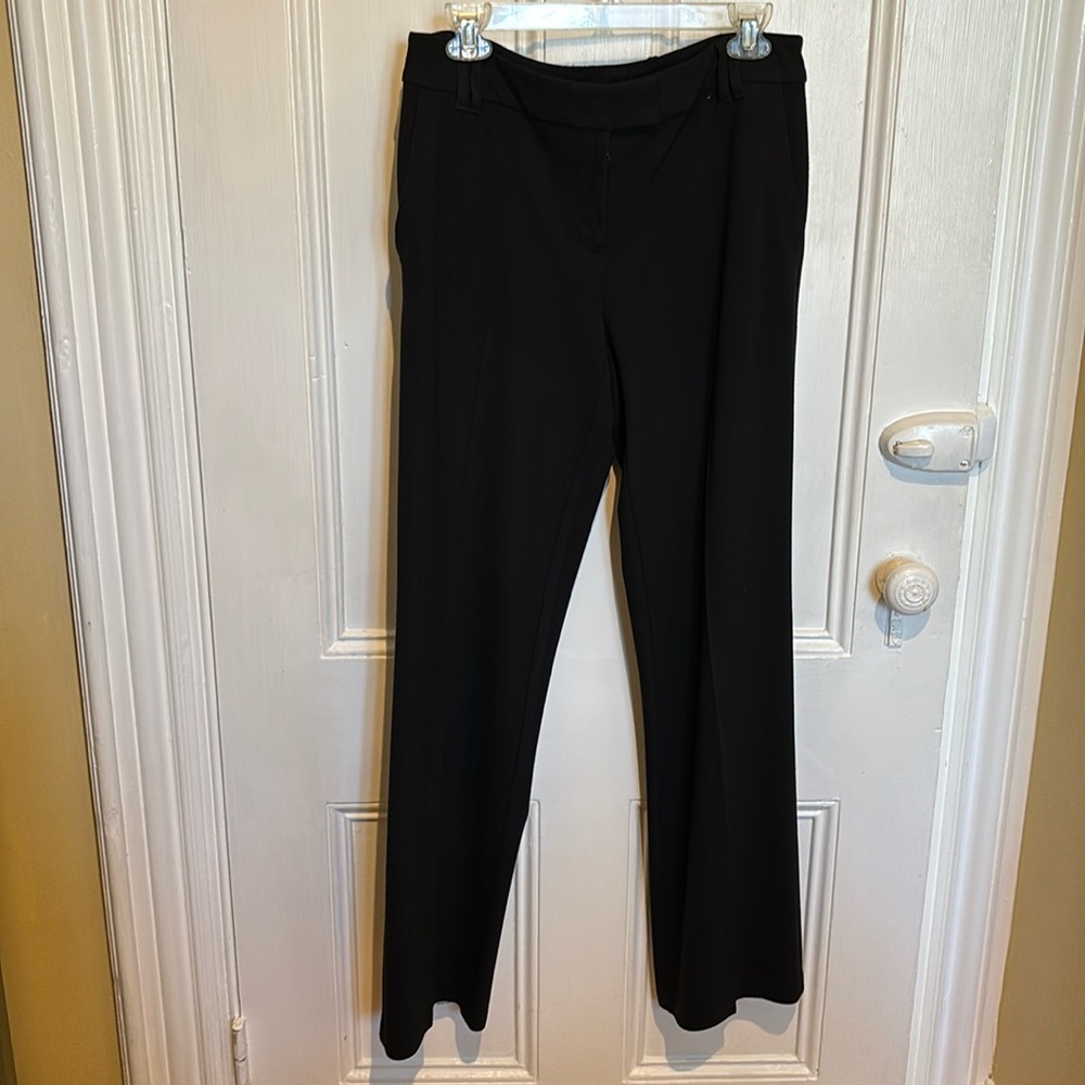 J. Jill Black Stretch Trouser Work Pants Size 8